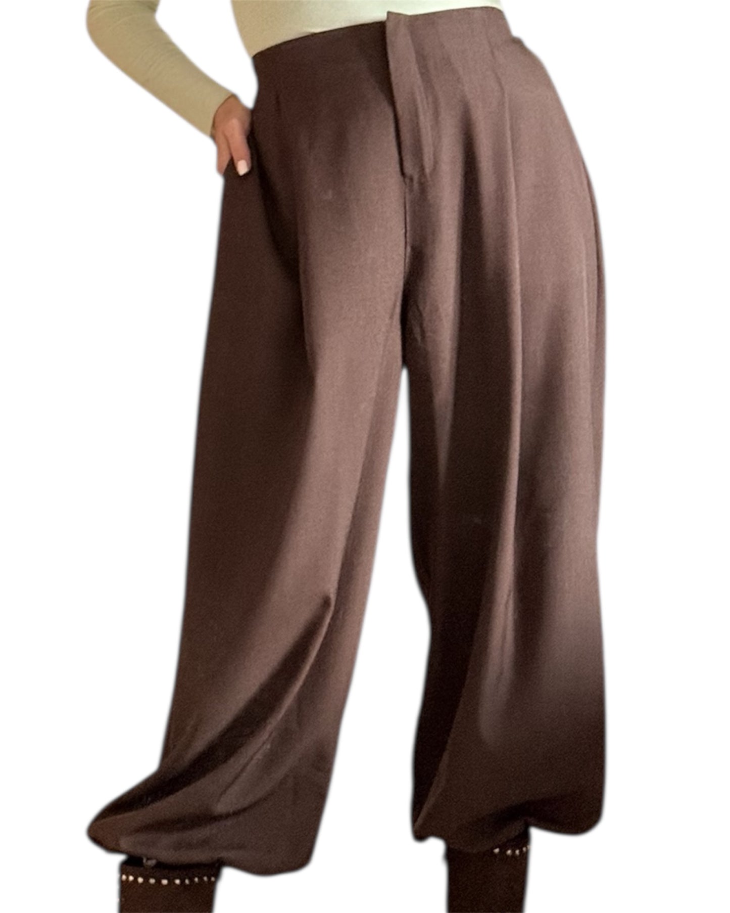 Pantalón Vestir Ballon chocolate