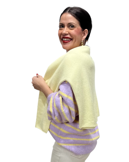 Jersey Mireia amarillo pastel