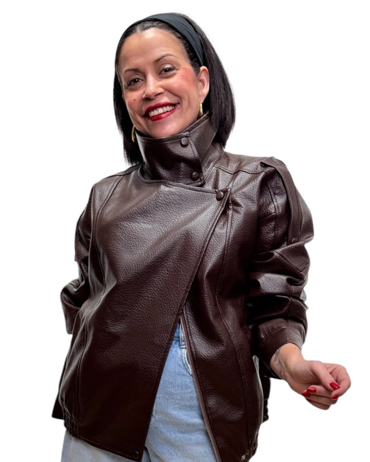 Chaqueta Zar chocolate