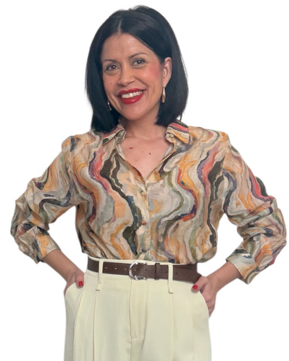 Camisa estampada Marga