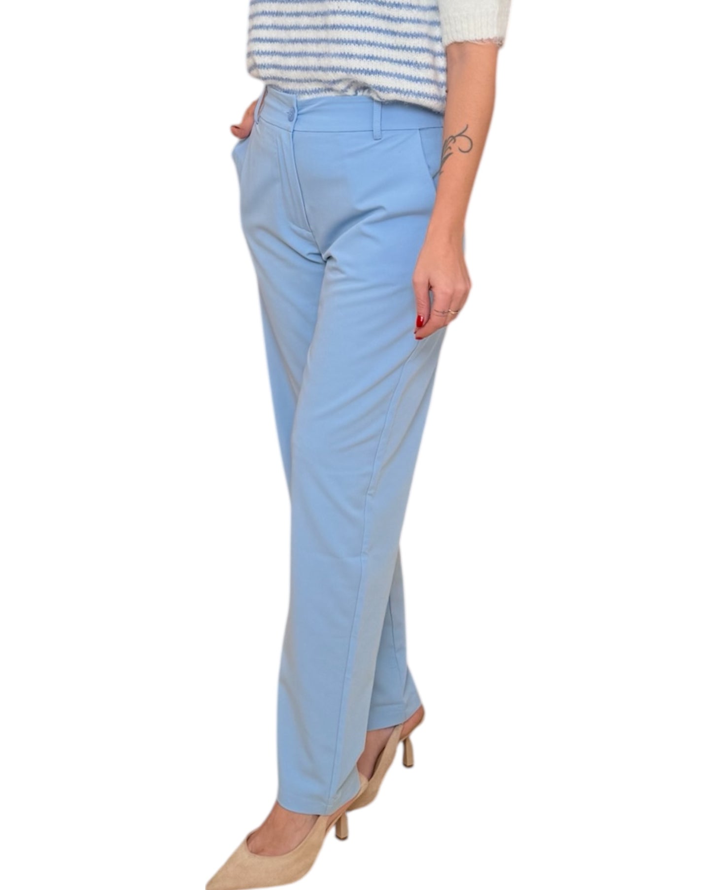 Pantalón vestido azul bebé Amelia