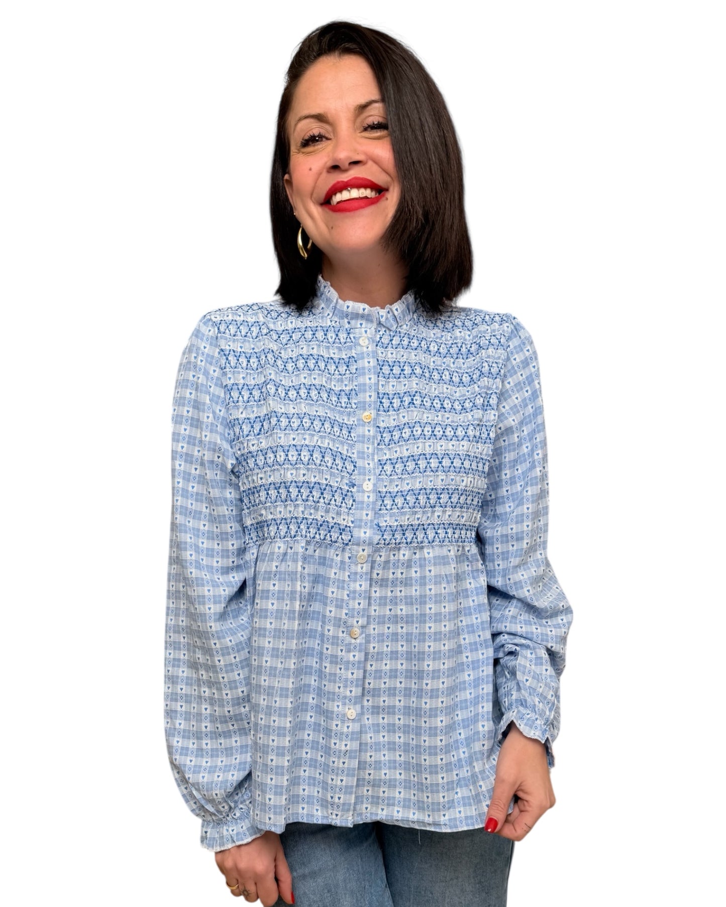 Blusa Alma corazones