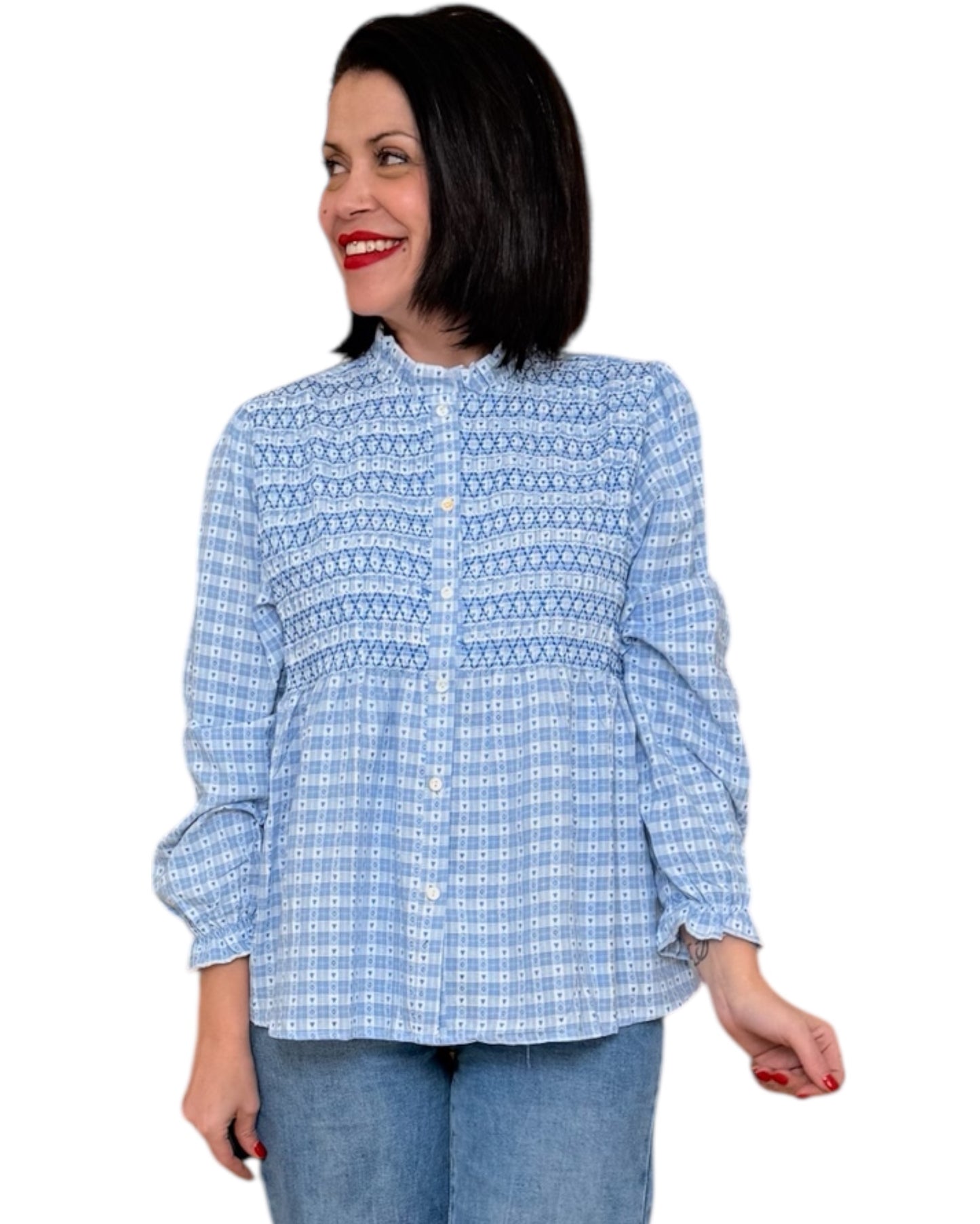 Blusa Alma corazones