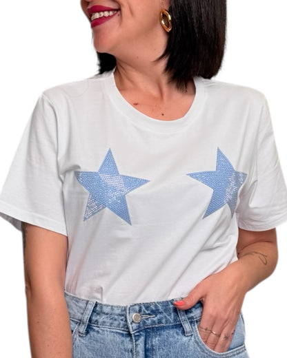 Camiseta estrella brillis - AC