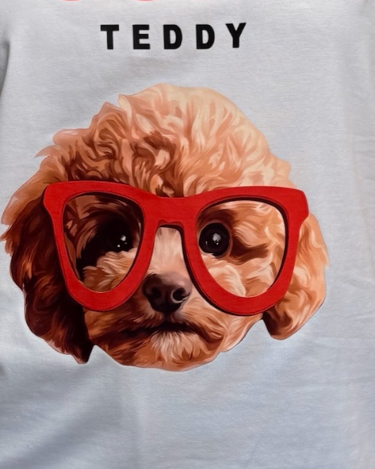 Camiseta Poddle roja - AC