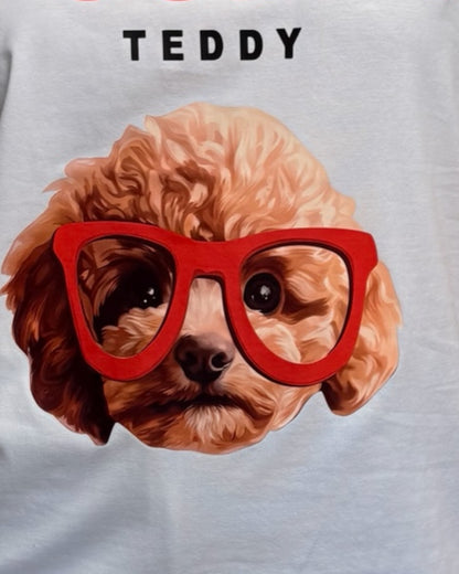 Camiseta Poddle roja - AC