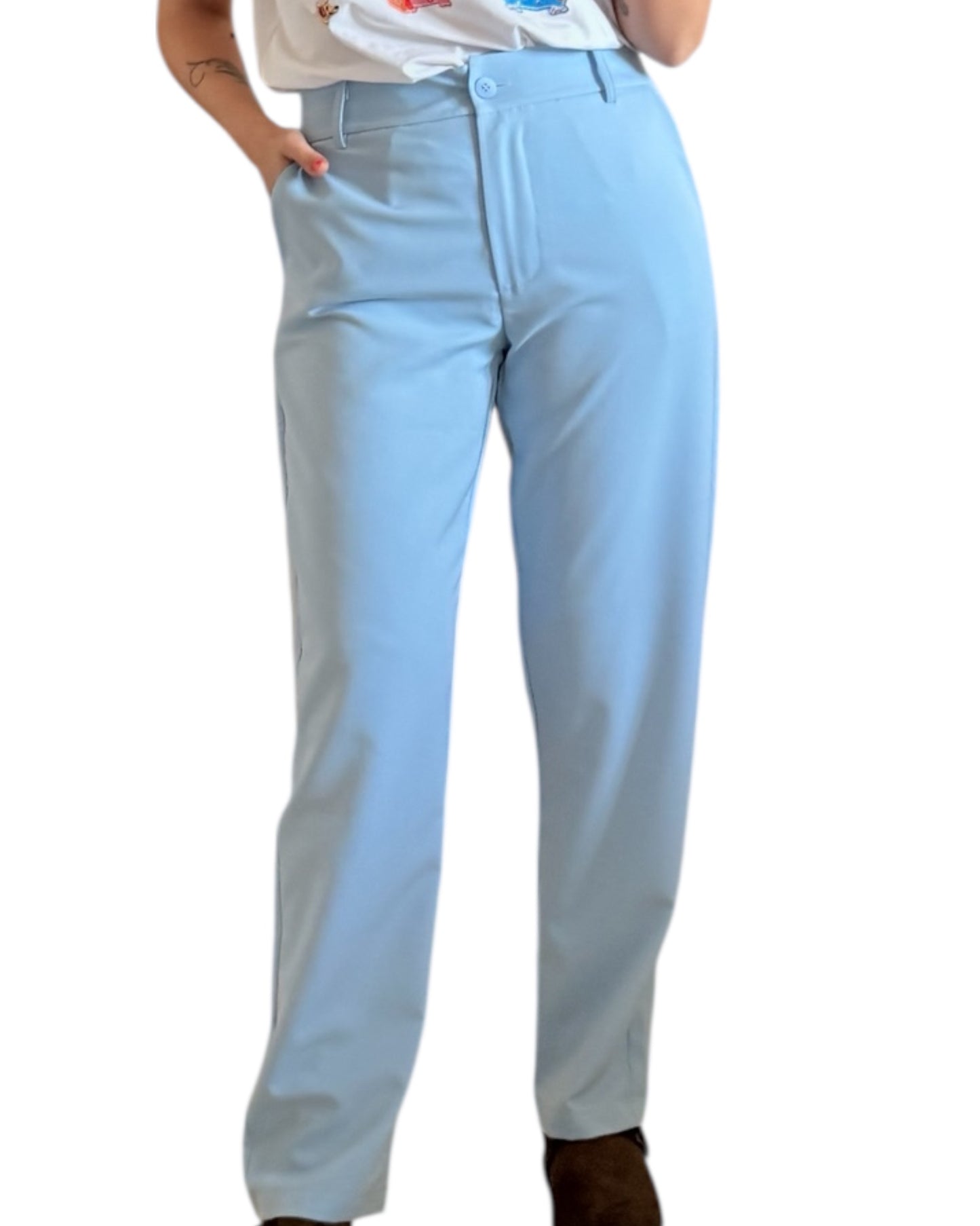 Pantalón vestido azul bebé Amelia