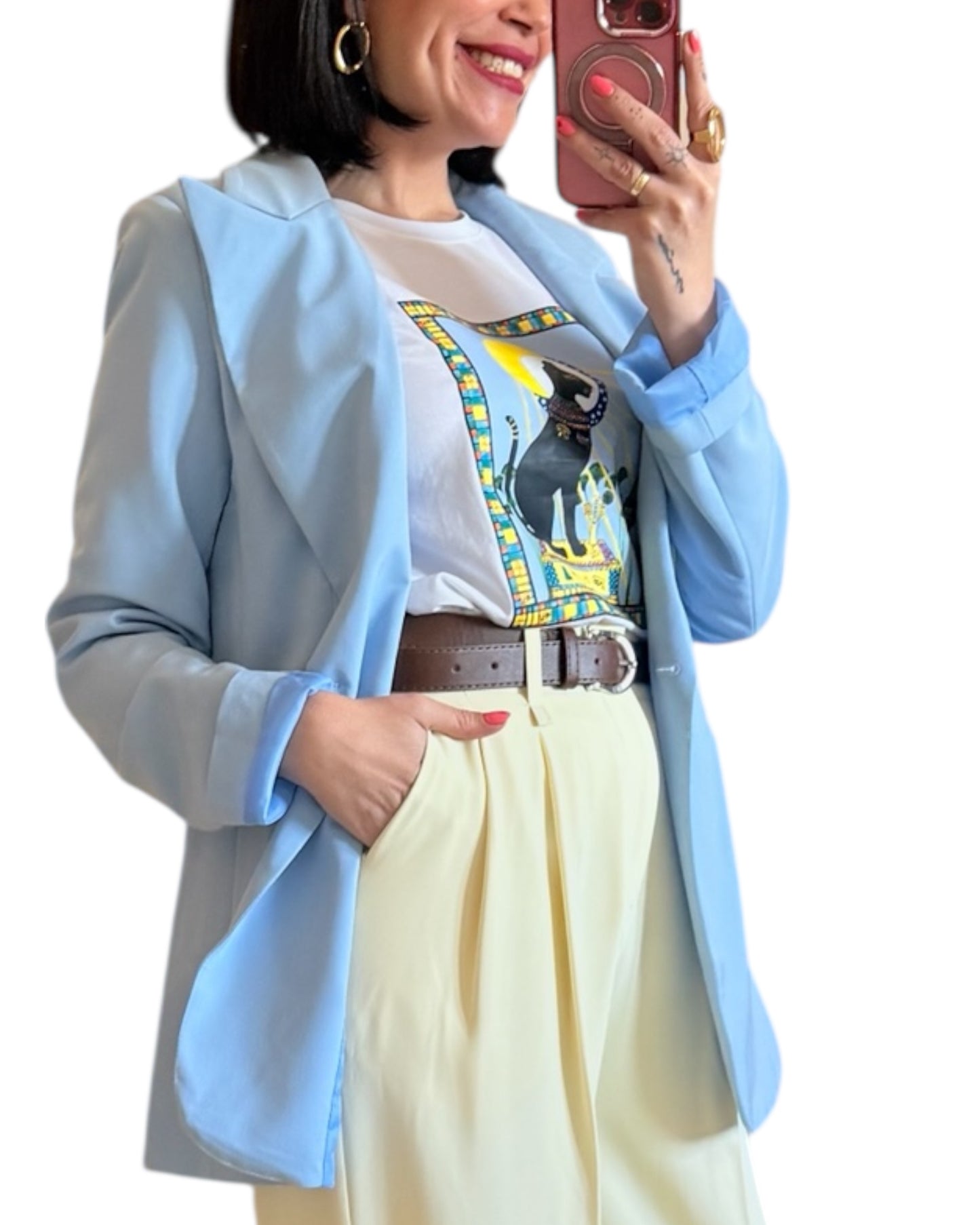 Blazer azul bebé Amelia