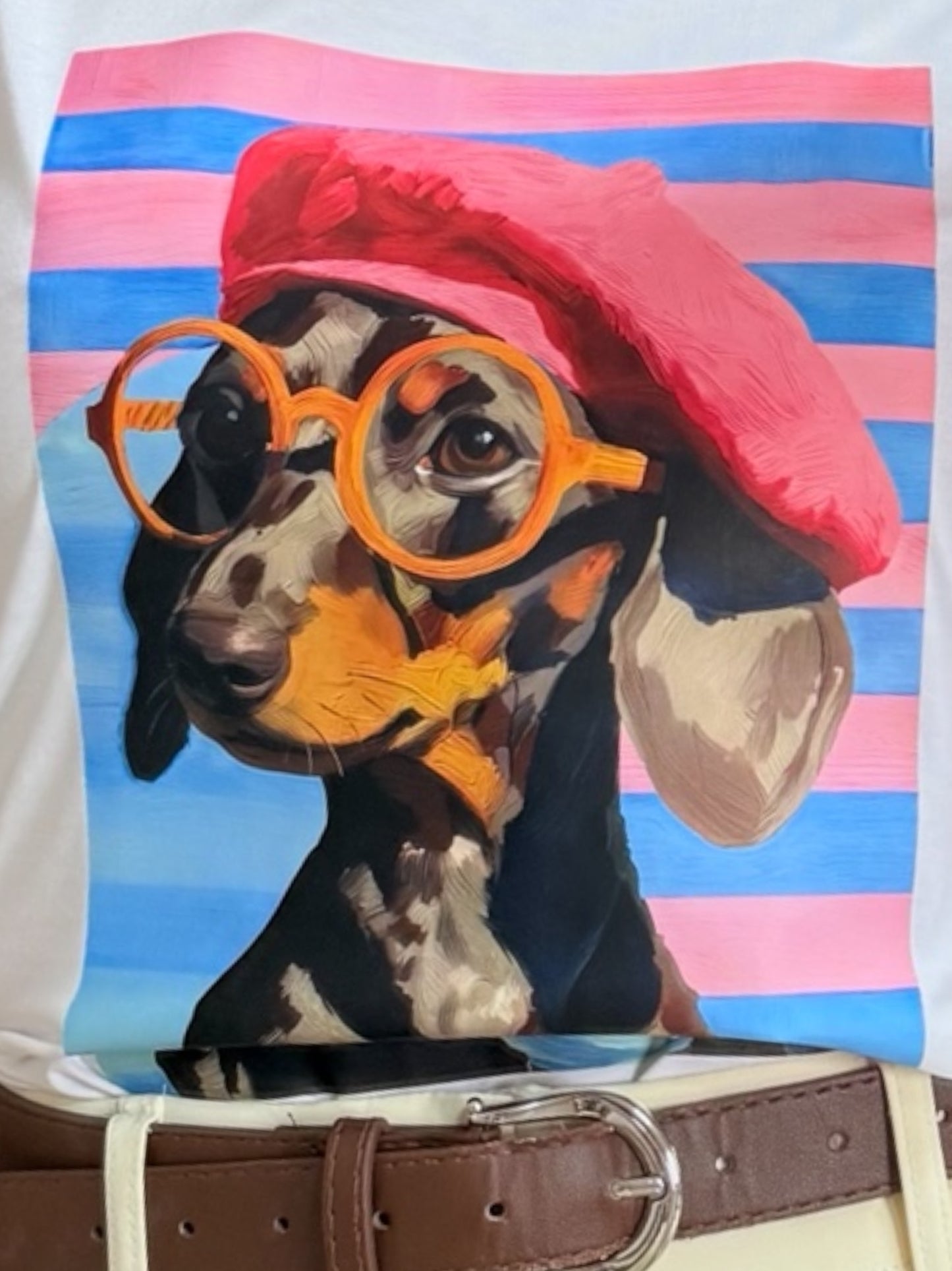 Camiseta Teckel azul