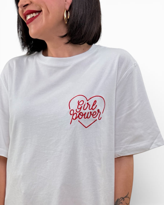 Camiseta Girl power roja - AC