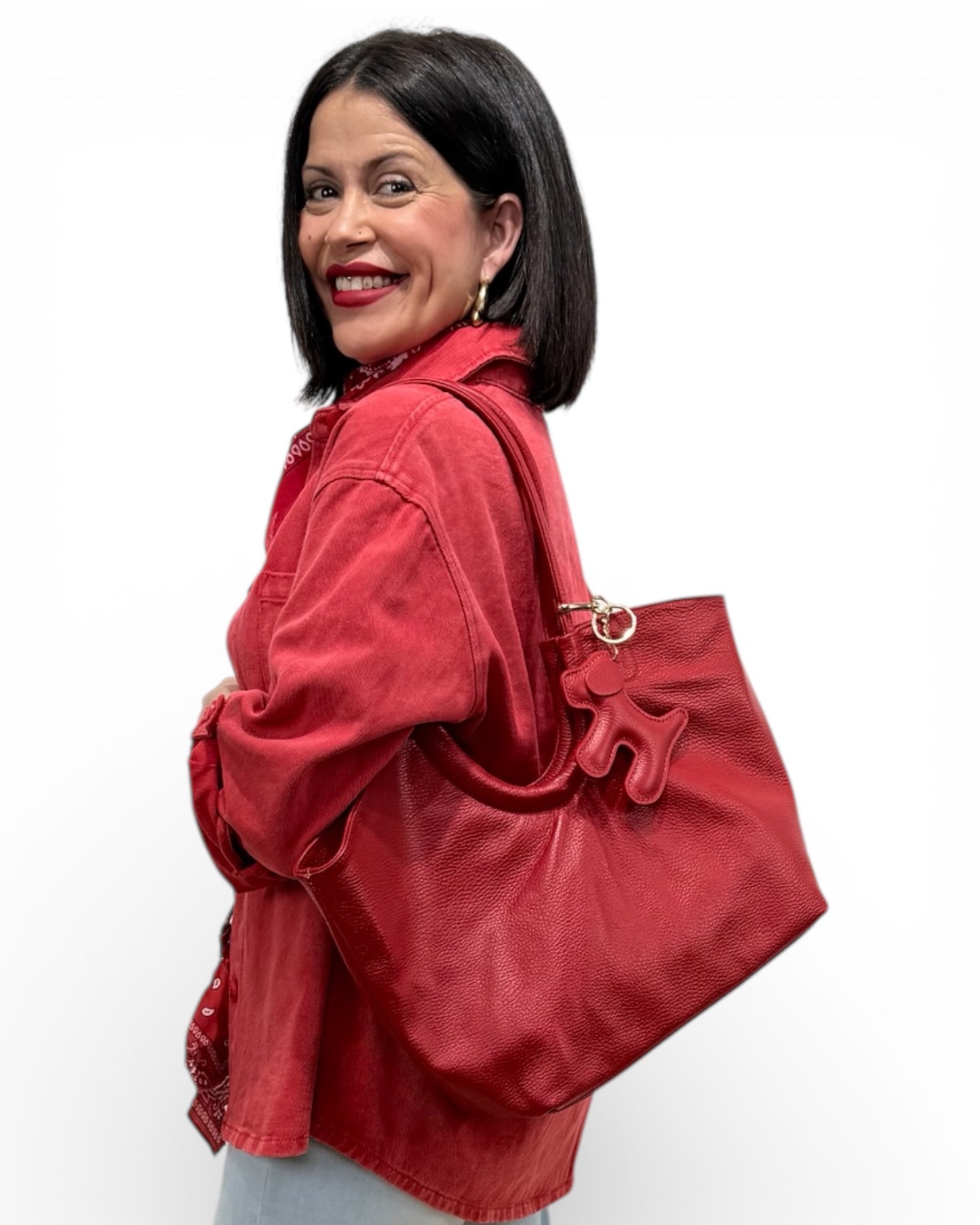 Sobrecamisa Roja Miren