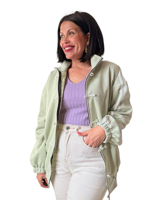 Chaqueta Adidis Chinese verde agua