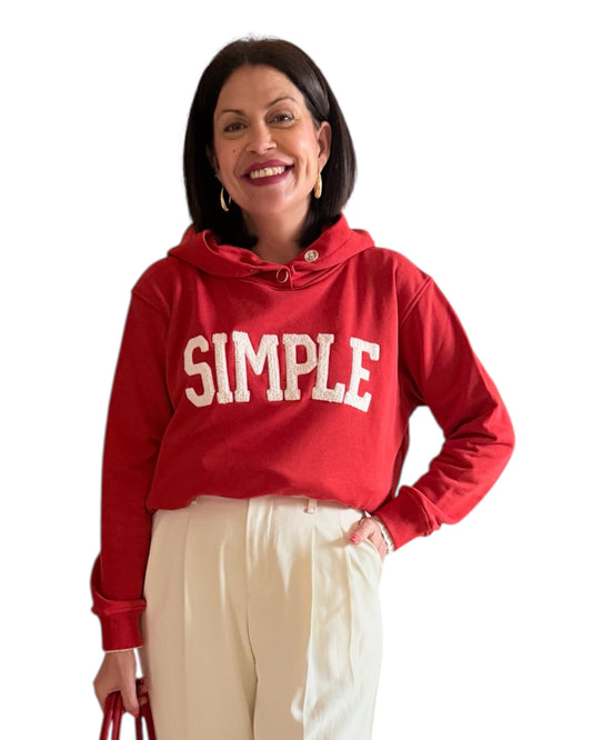 Pre- Venta Sudadera Star  Rojo