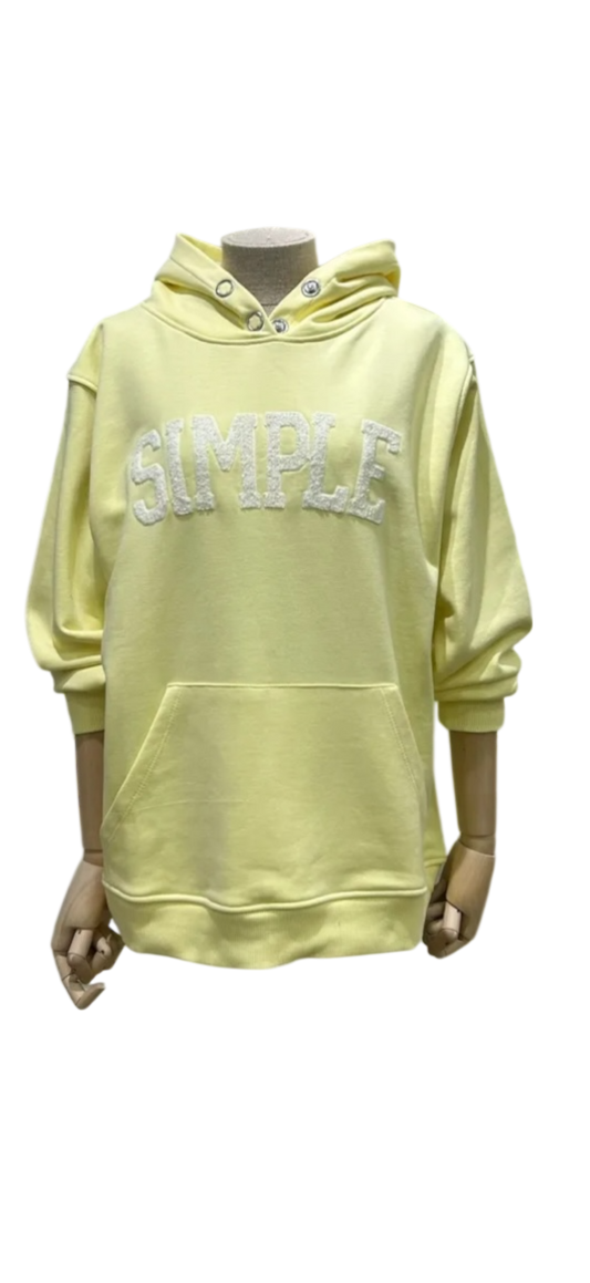 Pre- Venta Sudadera Star  amarilla