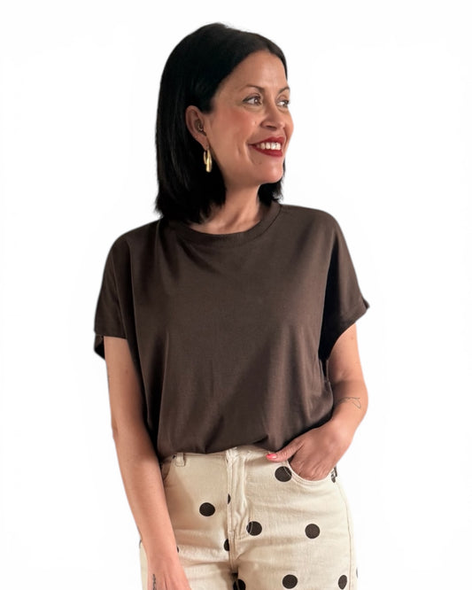 Camiseta Bombón chocolate