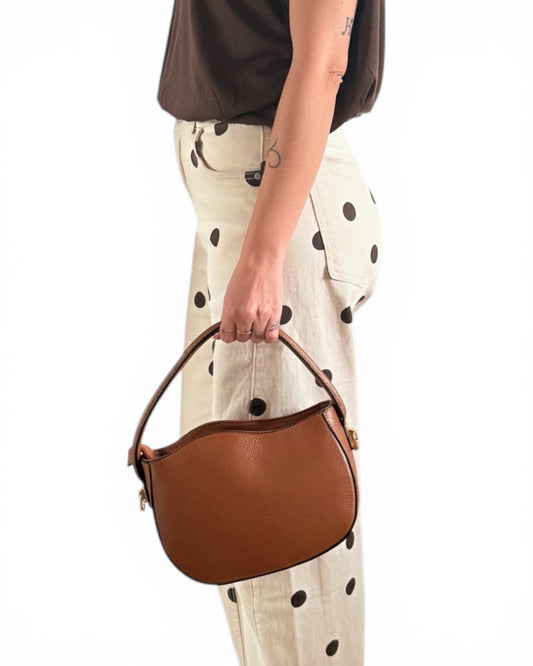 Bolso Piel camel Bella