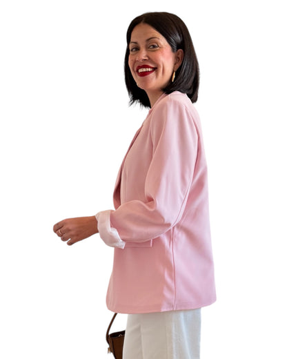 Blazer con forro rosa - AC
