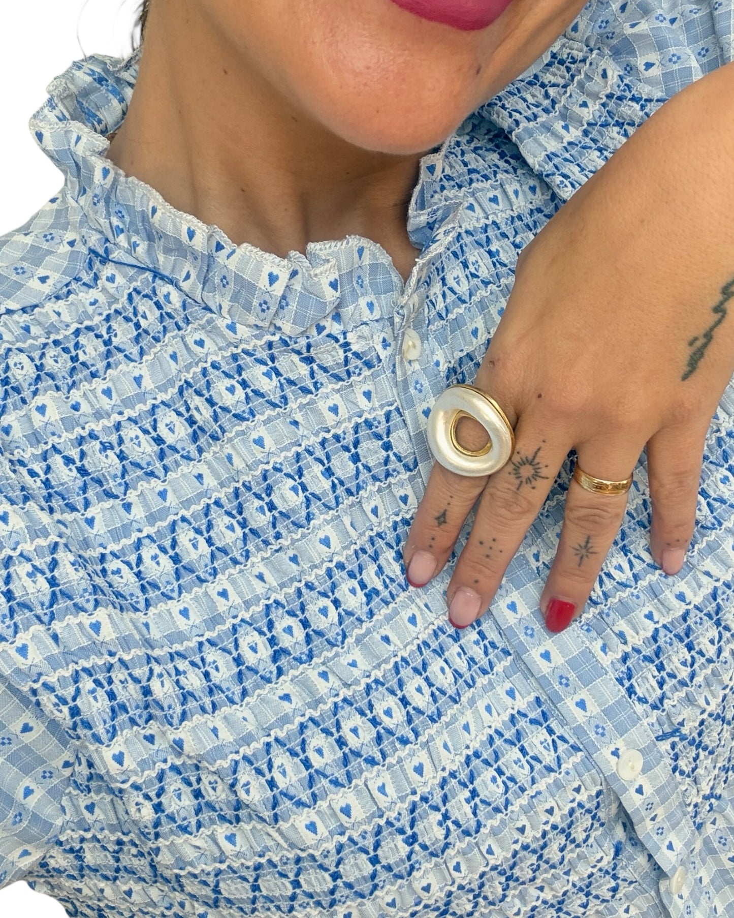 Blusa Alma corazones