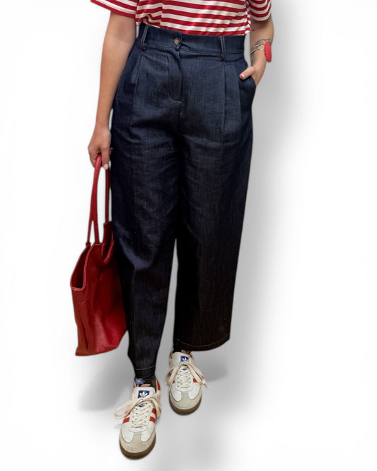 Pantalón vestir denim