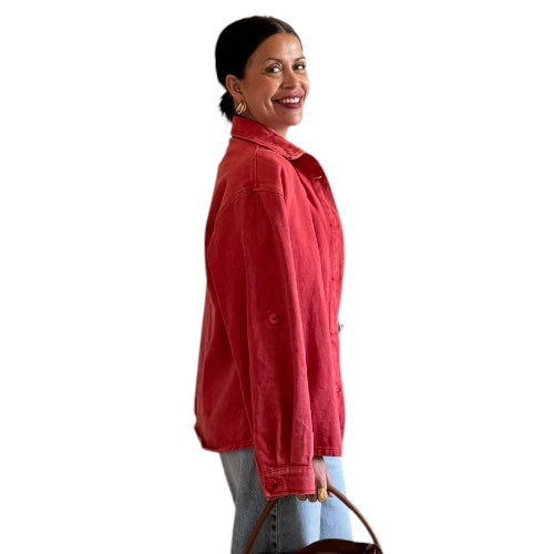 Sobrecamisa Roja Miren