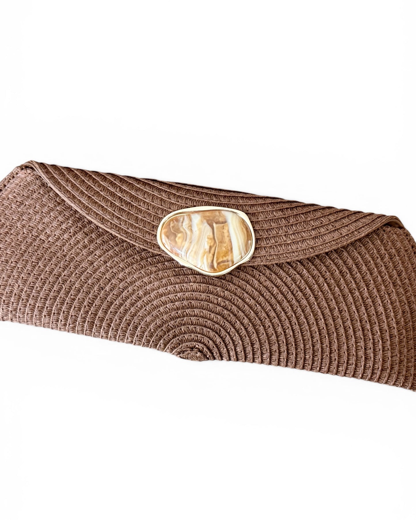 Cartera de mano Cristin chocolate - AC