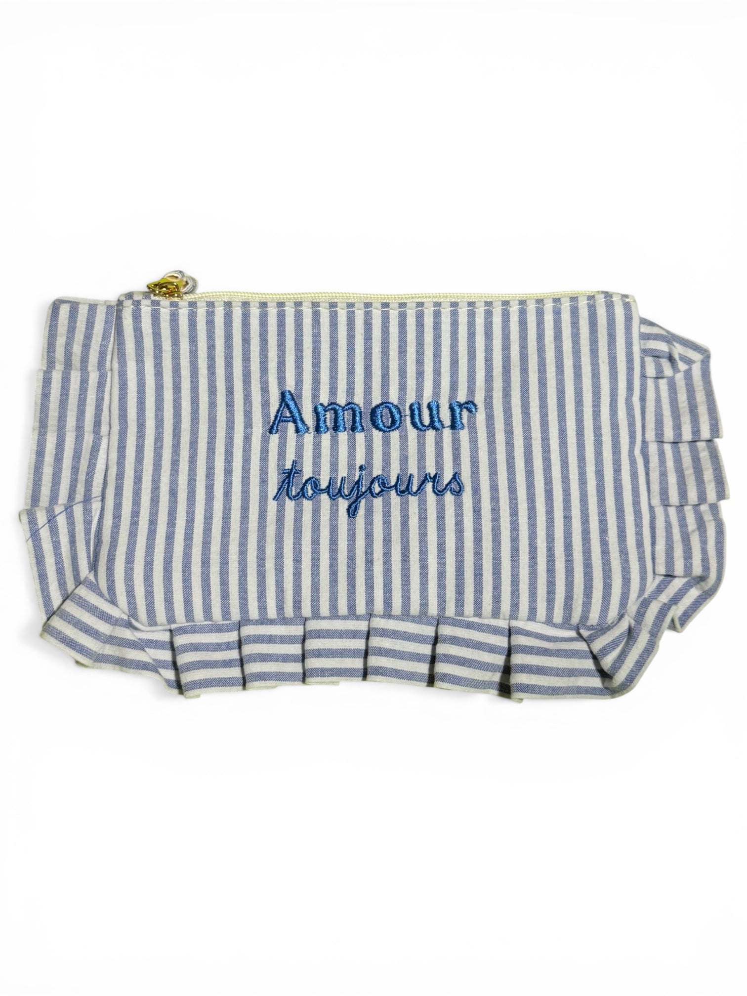 Monedero azul rayitas Amour - AC