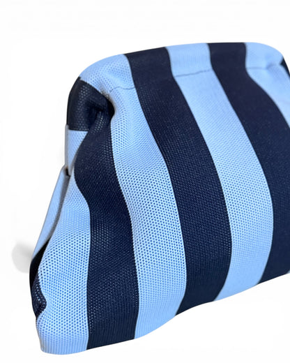 Bolso rayas azules