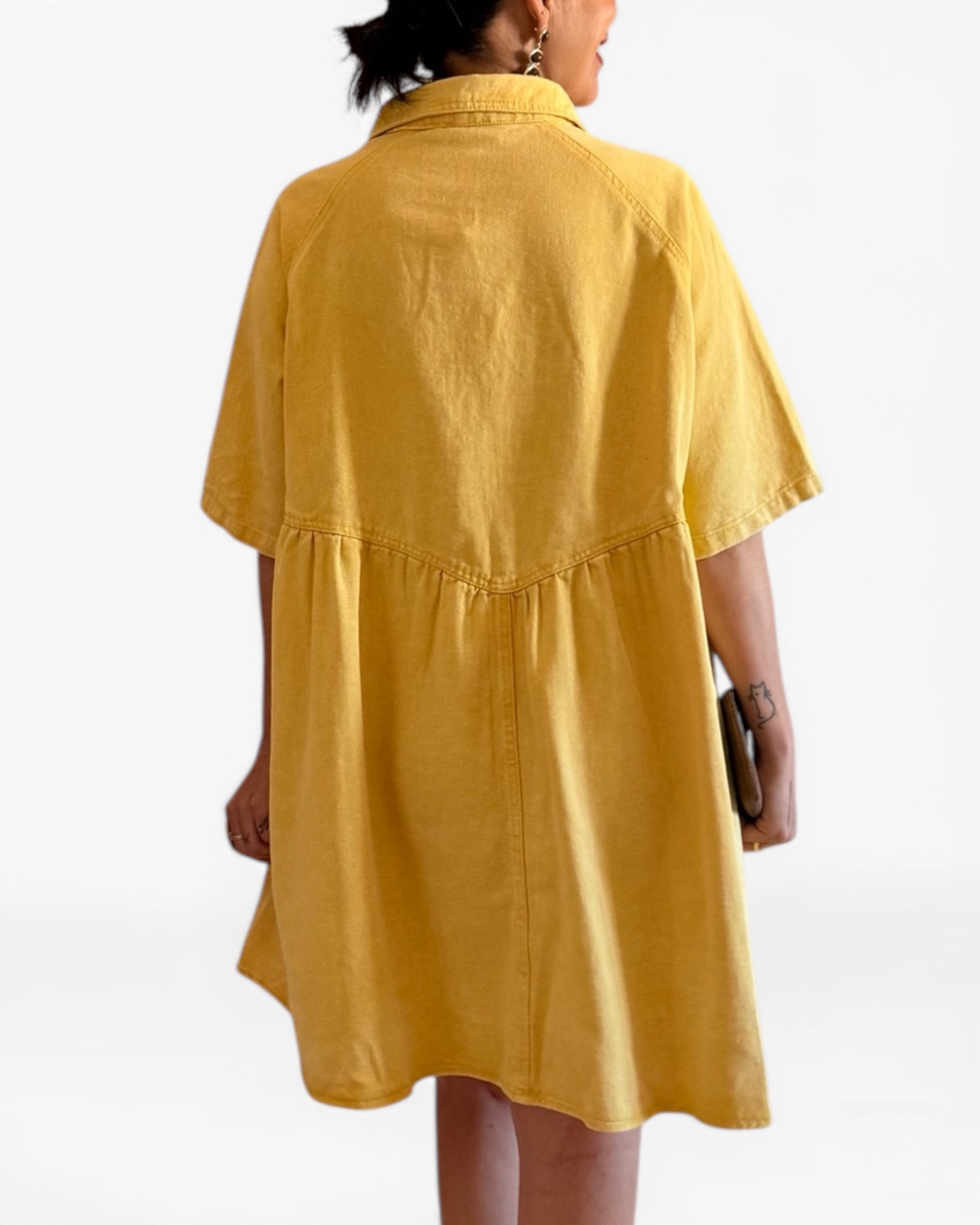 Vestido Lulu mostaza - AC