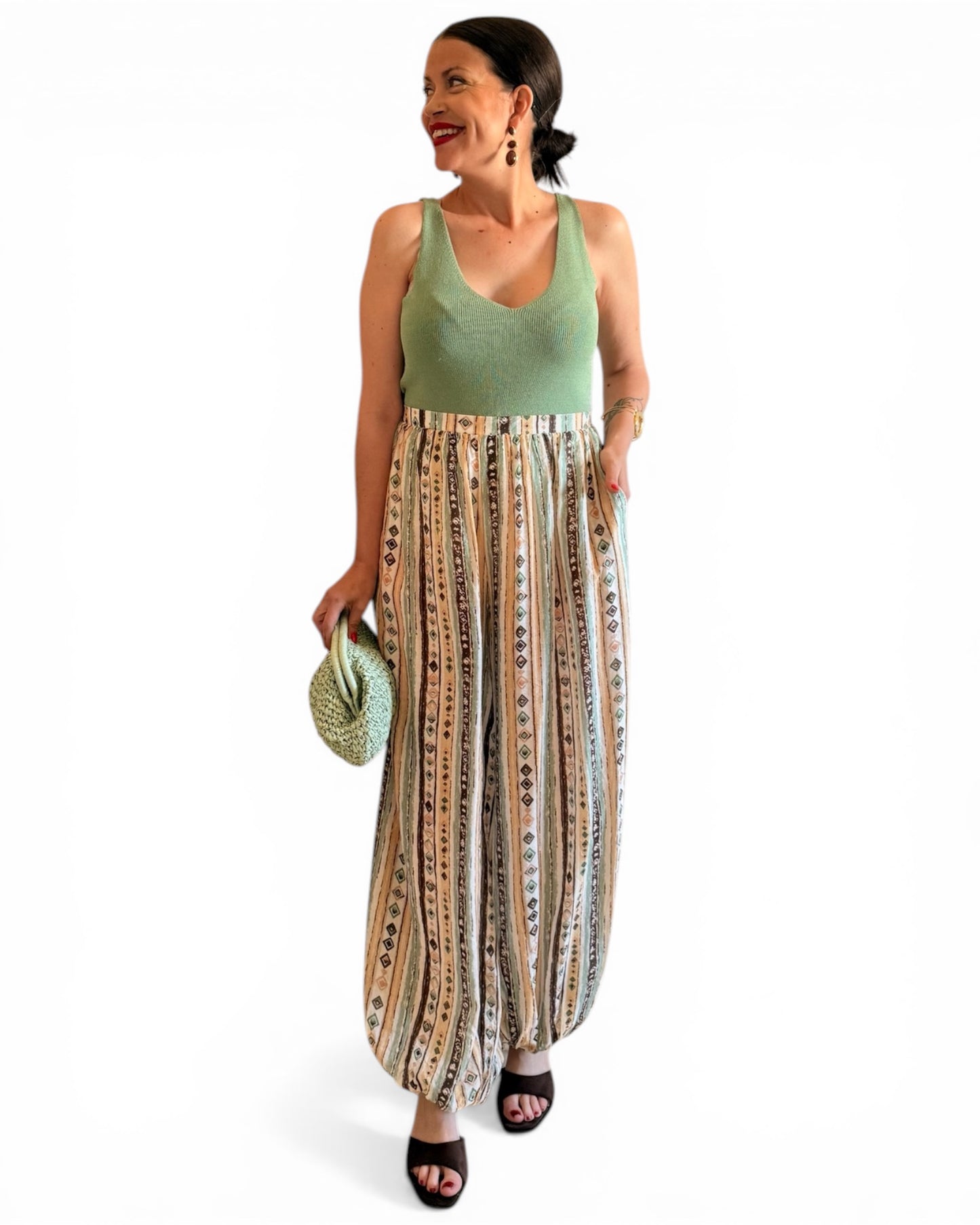 Pantalón Morocco verde