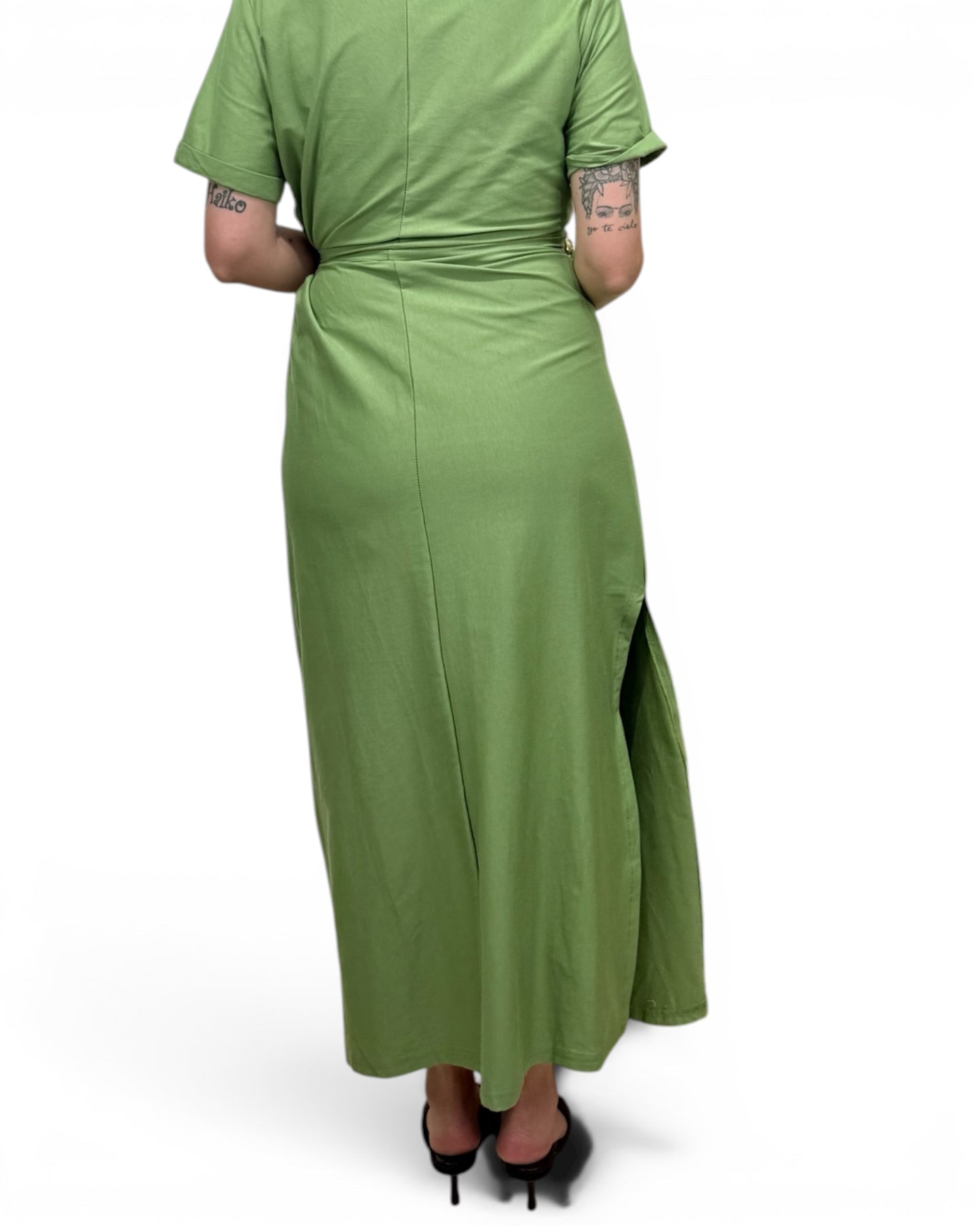 Vestido Verde lazo - AC