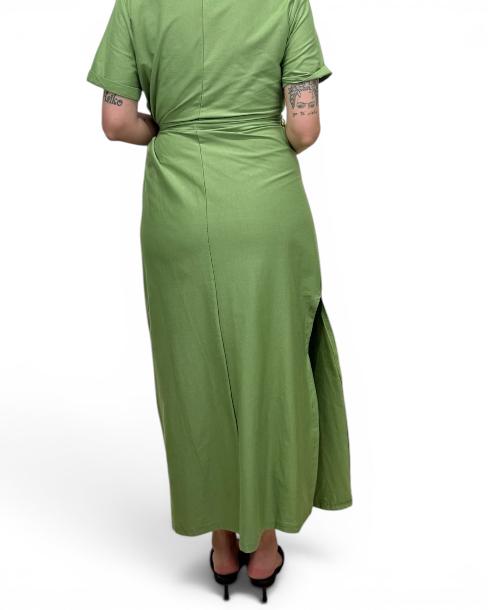 Vestido Verde lazo - AC