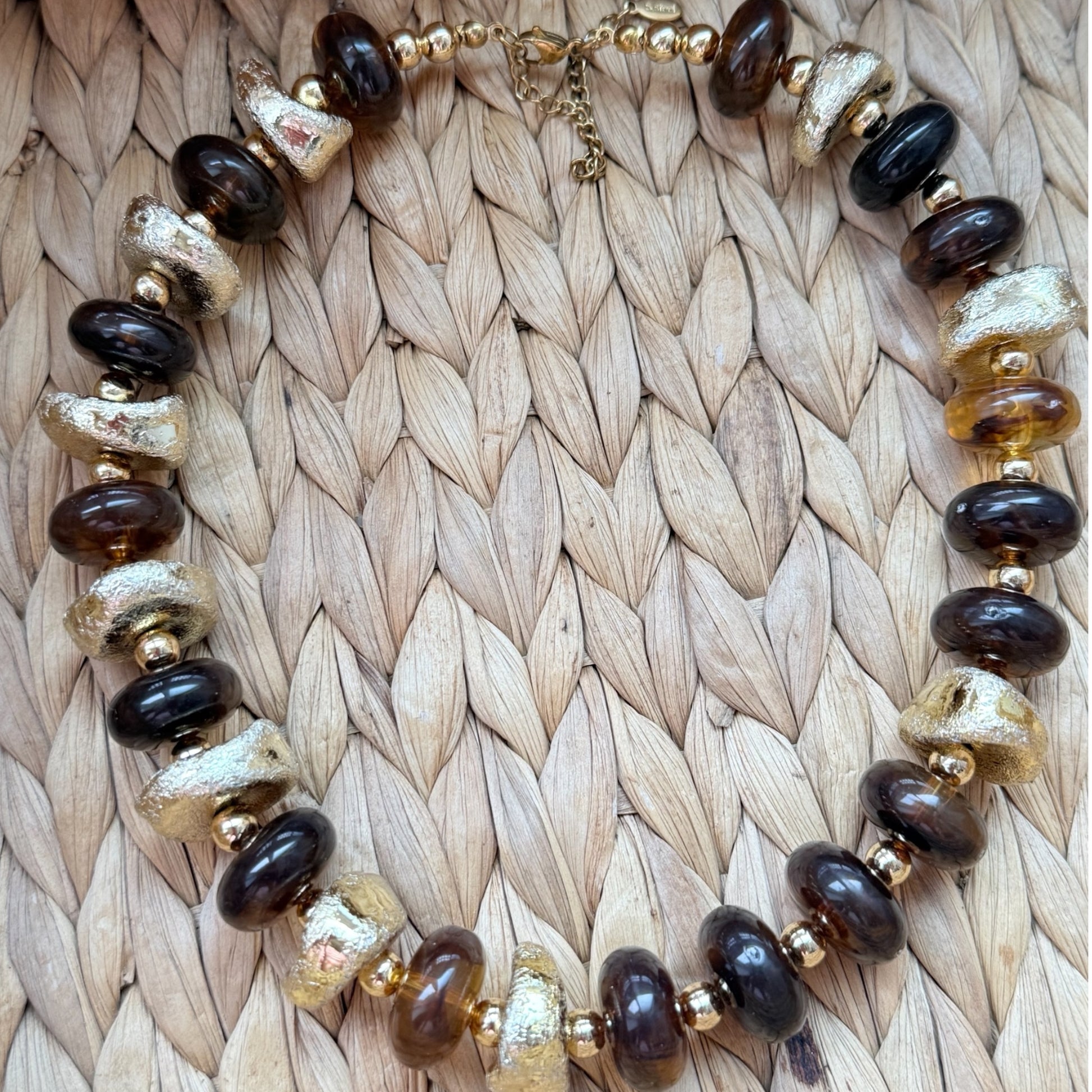 Collar Samira chocolate - AC