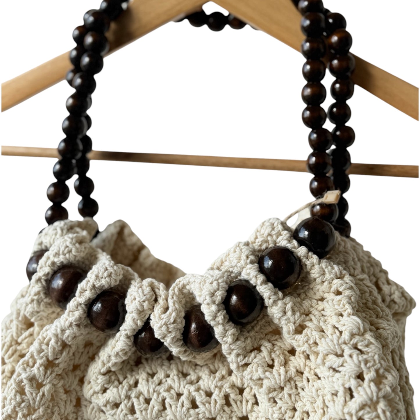 Bolso de crochet crudo - AC
