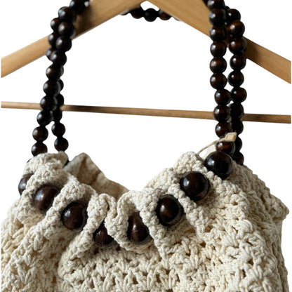 Bolso de crochet crudo - AC
