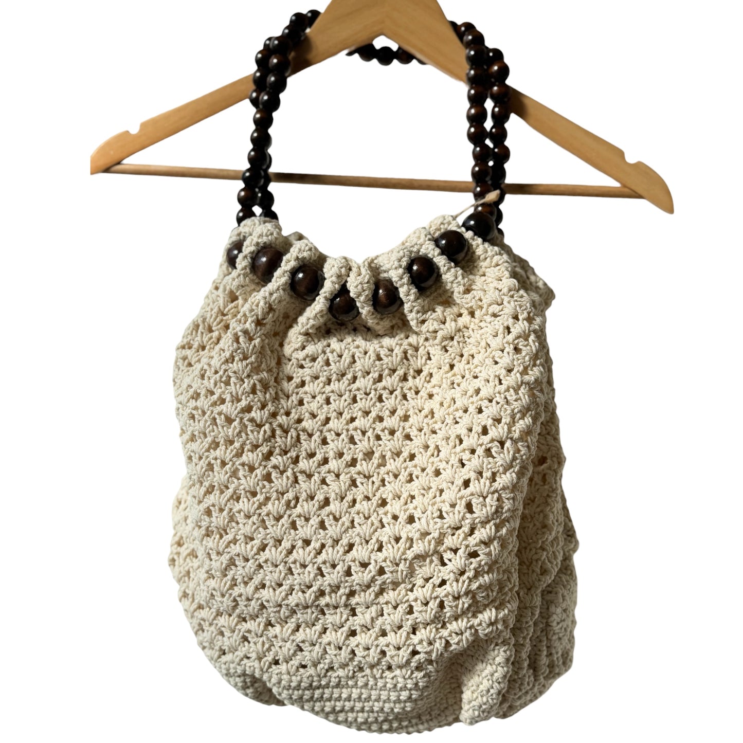 Bolso de crochet crudo - AC