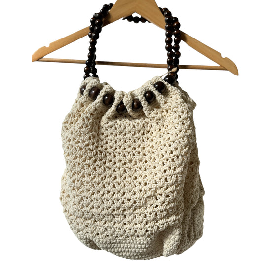 Bolso de crochet crudo - AC