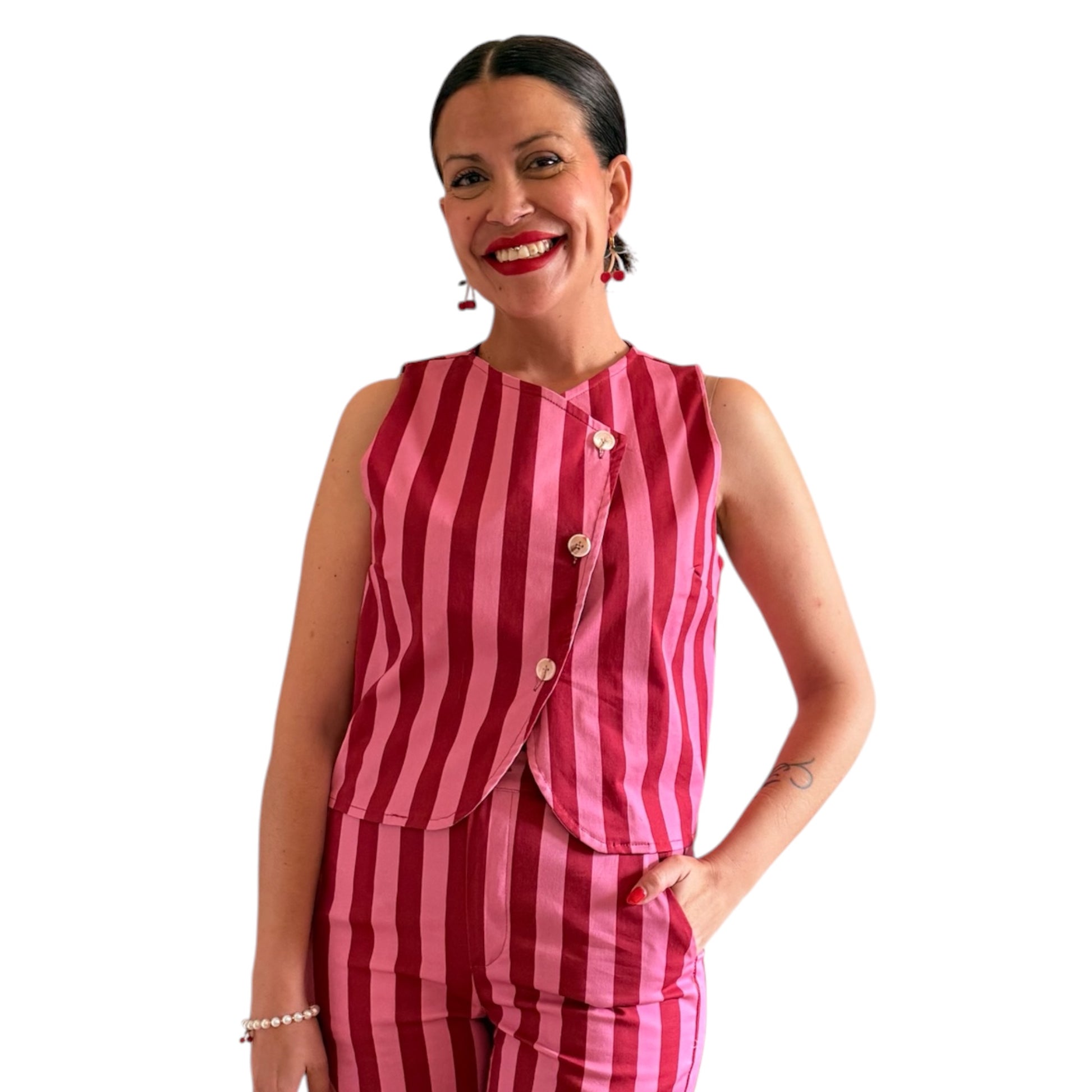 Conjunto Mariló rayas - AC