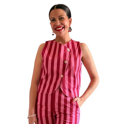 Conjunto Mariló rayas - AC
