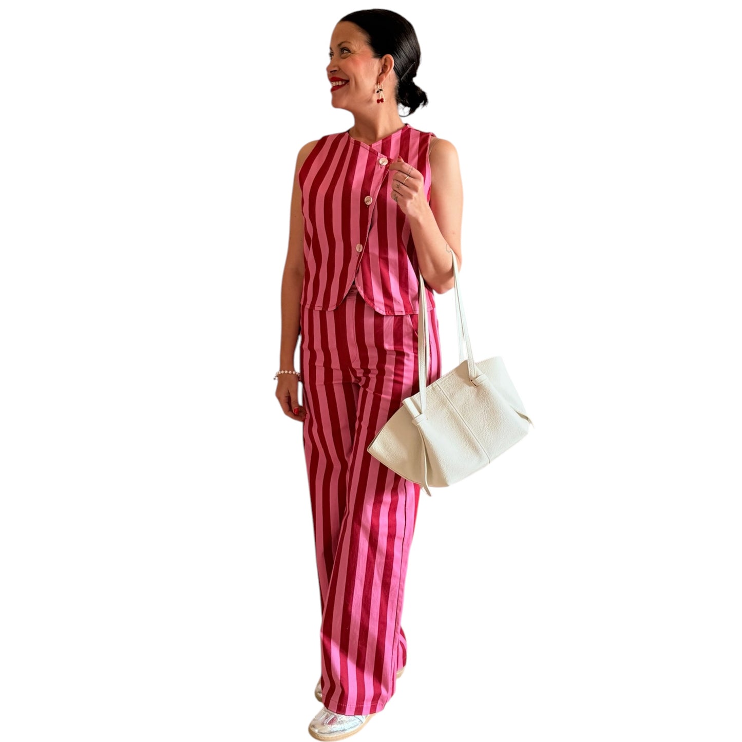 Conjunto Mariló rayas - AC