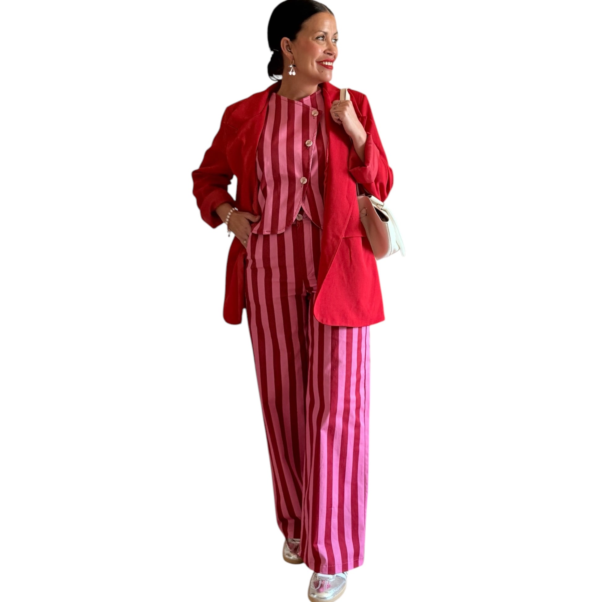 Blazer cruzada roja - AC