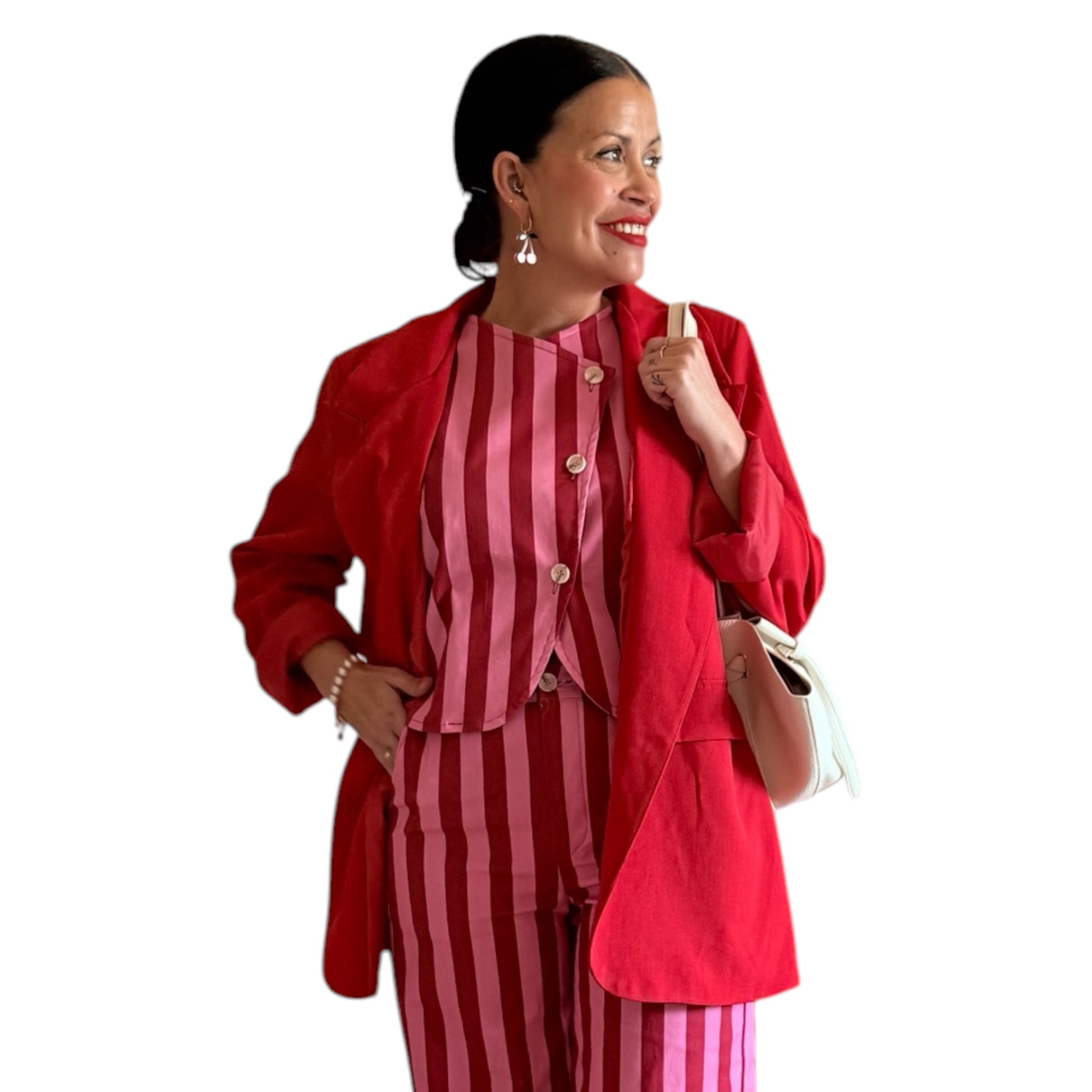 Blazer cruzada roja - AC