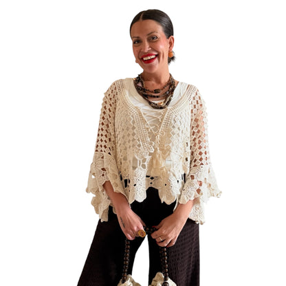 Chaqueta crochet - AC
