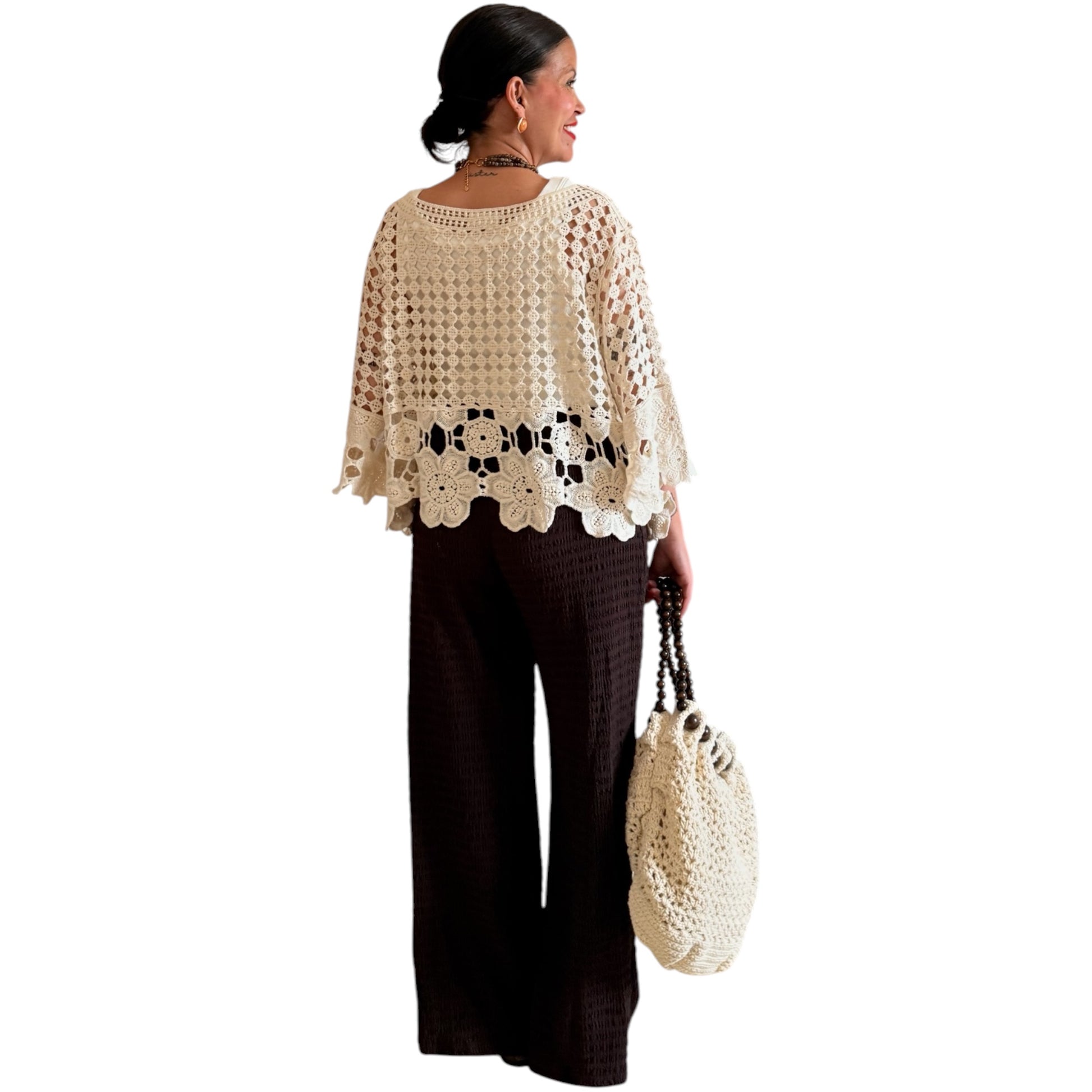 Chaqueta crochet - AC