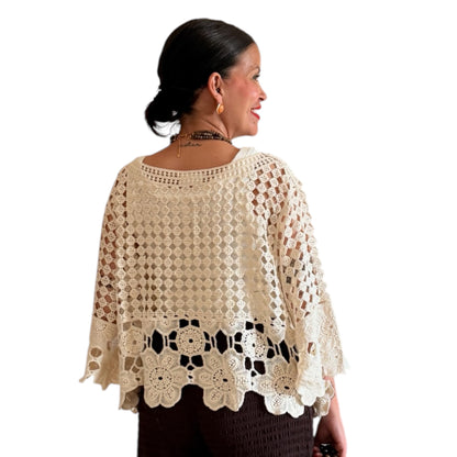 Chaqueta crochet - AC