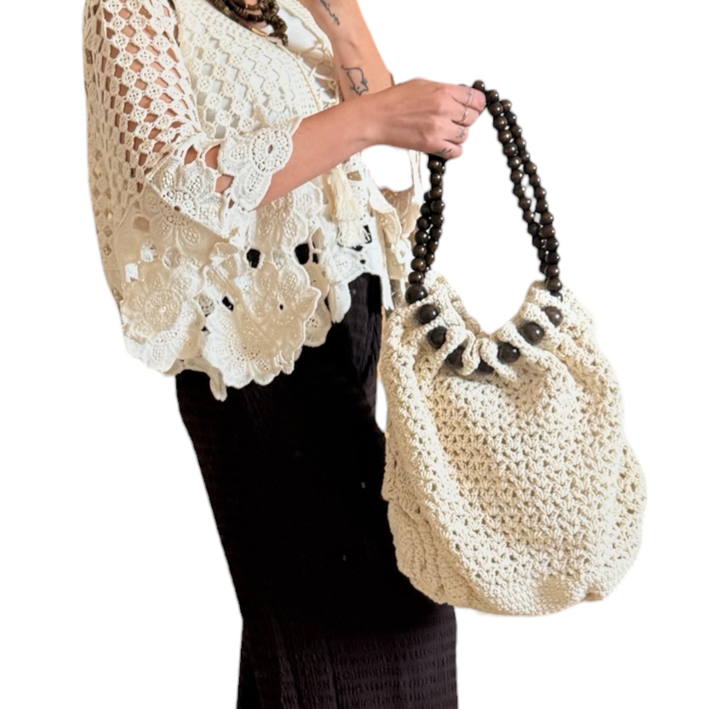 Chaqueta crochet - AC