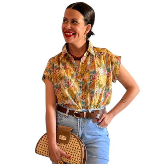 Camisa estampado alegría