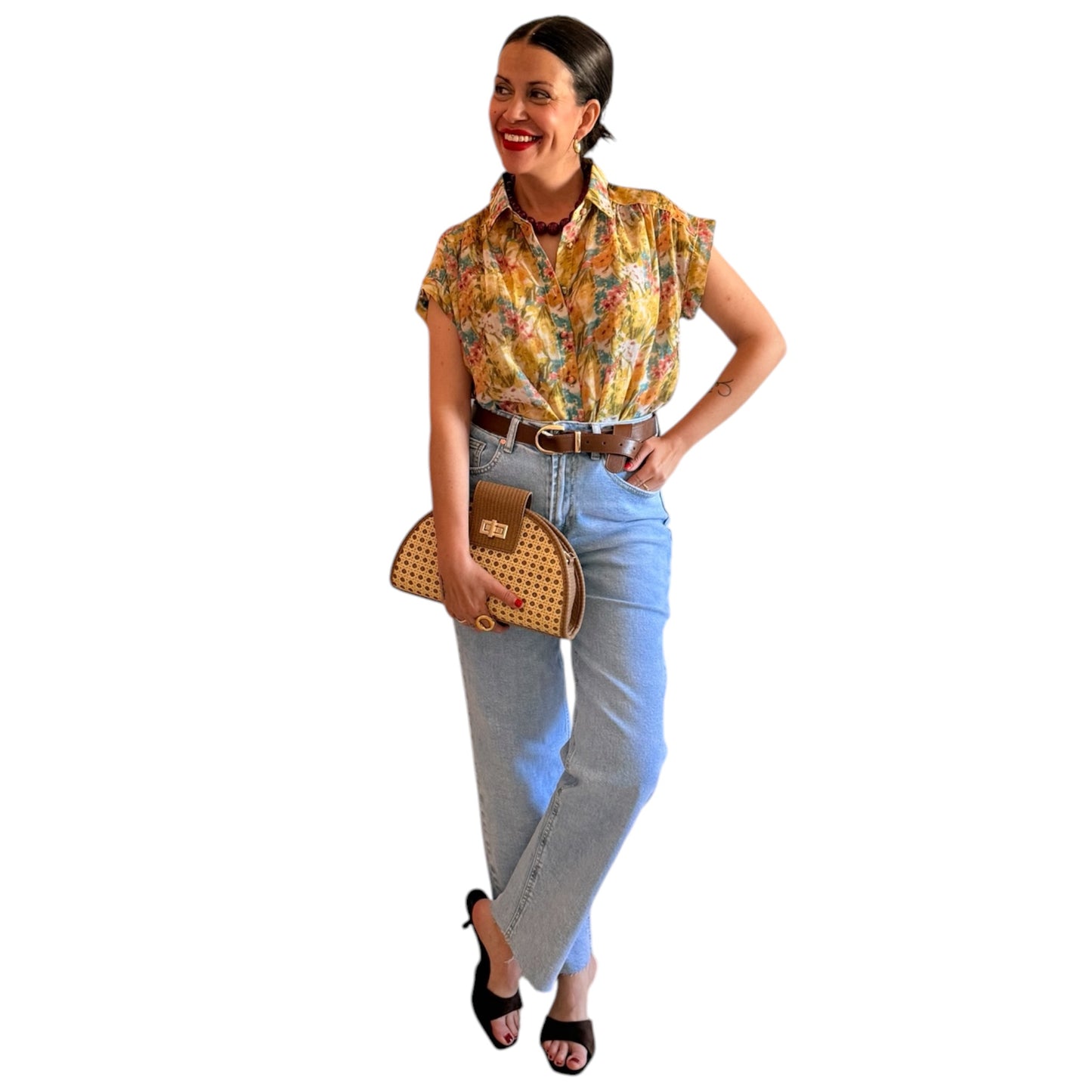 Camisa estampado alegría