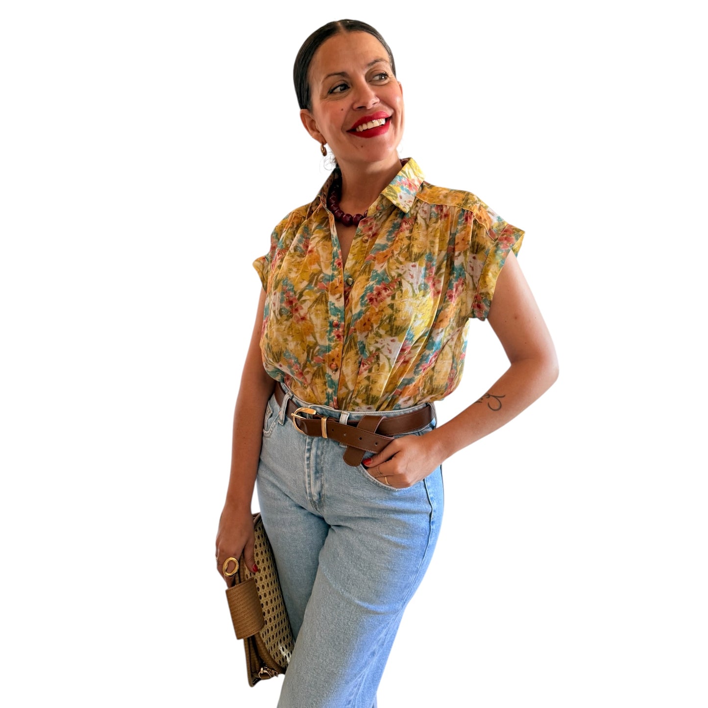 Camisa estampado alegría