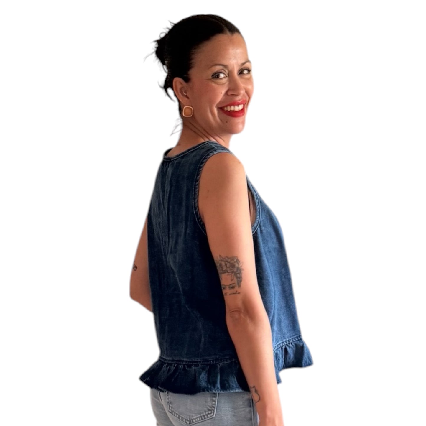 Chaleco Asia denim