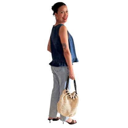 Chaleco Asia denim